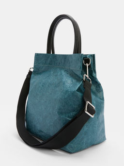 Женская сумка с ручками TENDANCE Артикул 4496236, зелено-синий фото 3