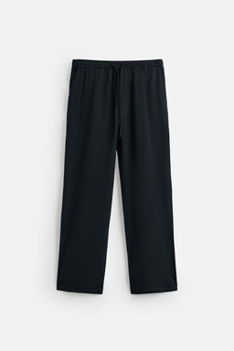 RELAXED FIT LYOCELL TROUSERS - Zara фото 7