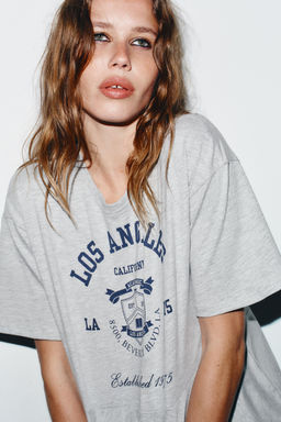 VARSITY FRILL T-SHIRT - Zara фото 3