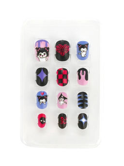 Накладные ногти детские «Забавная кошечка», набор 12 шт.