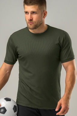 Мужская спортивная футболка в рубчик Happyfox