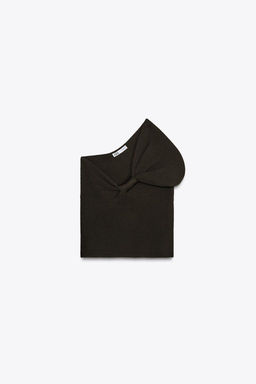 ASYMMETRIC KNIT TOP - Zara фото 17