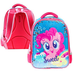 Рюкзак школьный для девочки, 39 см ? 30 см ? 14 см Пинки Пай, My little Pony - Hasbro фото 2