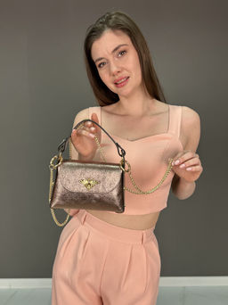 Сумка женская из телячьей кожи