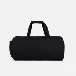 Сумка спортивная на молнии, отдел для обуви, длинный ремень, цвет чёрный - Simaland фото 3