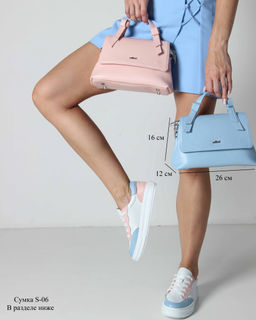 Кеды EDART 148.lusi22 w. Белый-голубой-розовый - Ed'art фото 4