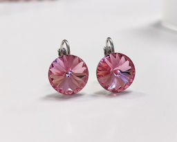 Серьги с кристаллами Swarovski