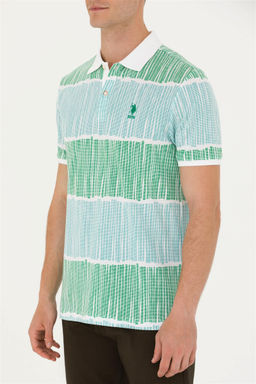 U. S. Polo Assn Мужская зеленая футболка - U.s. polo assn фото 6