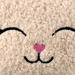 Сумка детская мягкая «Зайчонок», 14×15×0.5 см, бежевый цвет