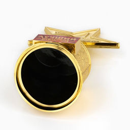 Кубок наградная фигура: звезда литая Лучший из лучших золото, пластик, 16 см