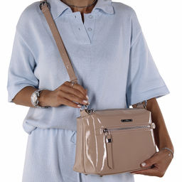 Сумка 0835CQ nude Polina&Eiterou