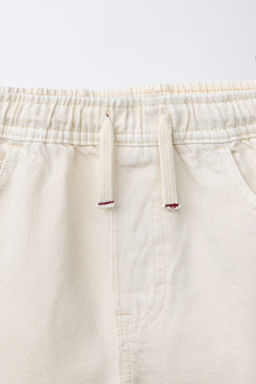 BERMUDA BAGGY ETIQUETA / Crudo - Zara фото 3