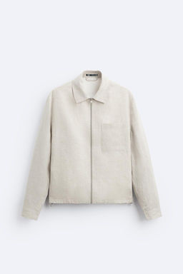 100% LINEN JACKET - Zara фото 7