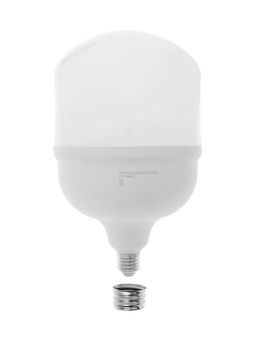 Лампа светодиодная VKL electric, бочка, 80 Вт, E27, переходник Е40, 7600 Лм, 6500K, IP20, 160×260мм,