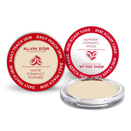 Alvin Dor PD-11 Пудра компактная Daily Peach Skin 10г тон 03 natural beige