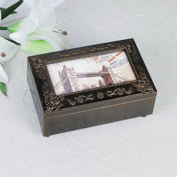 Шкатулка музыкальная / 63306B /уп 45/пластик - Галеонтрейд фото 3