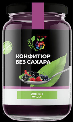 Конфитюр Лесные ягоды / без сахара / 350 г / ITS YOURS