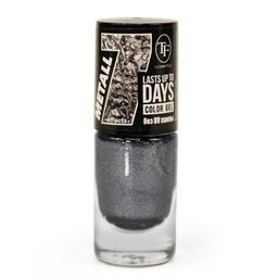 TF Лак для ногтей COLOR GEL METALL тон 346 Sterling silver/Чистое серебро 8мл