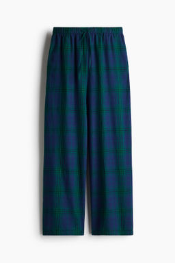Pantalon de pijama en franela de algodon - H&m фото 6