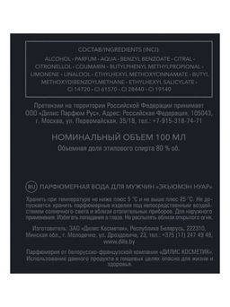 Dilis ACUMEN Noir Парфюмерная вода для мужчин 100 мл  фото 4