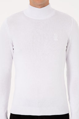 Erkek Beyaz Basic Kazak - U.s. polo assn фото 6