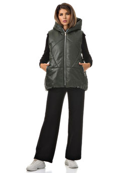 ЖИЛЕТКА М-531 ТЕМНЫЙ ХАКИ - А+б коллекция фото 2