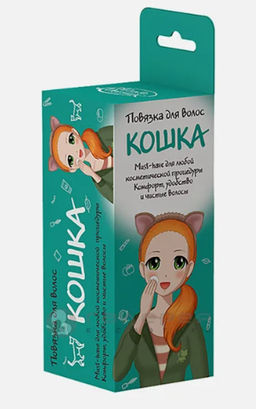 А.Т.Etude Organix Повязка д/волос КОШКА 40гр