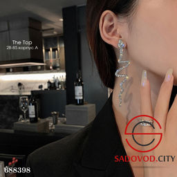 Набор кольцо и браслет, серьги и резинка со змеями - Bruno фото 2