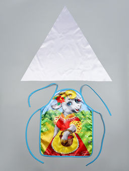 Карнавальный набор «Козочка-дерёзочка», фартук и косынка