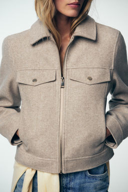 SOFT ZIP-UP JACKET - Zara фото 3