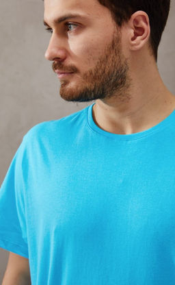 Футболка F911-6000b d.turquois