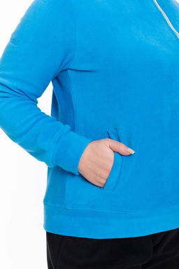 Толстовка флис М319163ВШв аквамарин - Елена фото 4