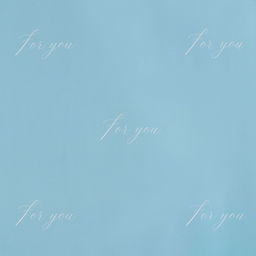 Цена за 10 шт. Бумага упаковочная глянцевая двухсторонняя «For you», 50 х 70 см