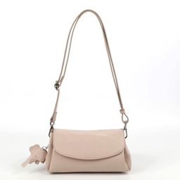 Женская кожаная сумка бочонок через плечо 0025-12 - Cidirro фото 2