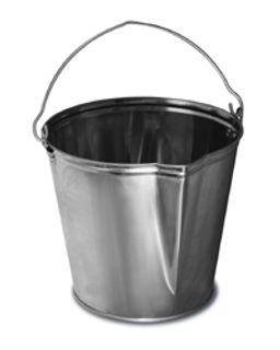 Подойник 9 л. из нерж. стали