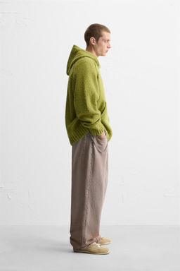 HOODED KNIT JACKET - Zara фото 4
