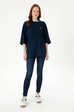 Женский темно-синий свитшот - U.s. polo assn фото 11