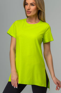 Удлиненная женская футболка с разрезами Happyfox - Happy fox фото 8