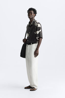 FLORAL PRINT SHIRT - Zara фото 4