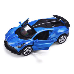 Модель металл свет-звук bugatti divo 14,9 см, (двери) инерция, спойлер
