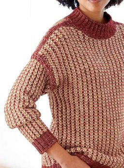 Пуловер, вишневый - Linea tesini фото 5