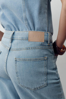 JEANS Z1975 STRAIGHT HIGH-WAIST FULL LENGTH - Zara фото 4