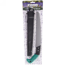 Пила садовая "Идеальный сад" лезвие 27см с чехлом ДоброСад