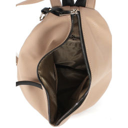 Рюкзак жен искусственная кожа ADEL-209/1в, 1отд+карм/перег, кофе/черный флотер 255780 - Adelia фото 3