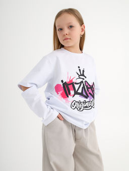 Брюки багги деним, нюд - Inzibe фото 3