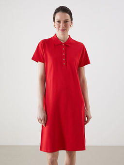 Polo Yaka Pike Elbise