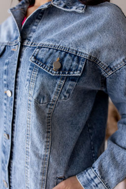 Рубашка Д-020 джинс - Took a look фото 4