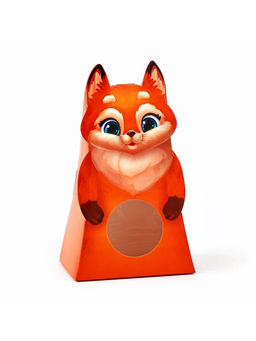 Цена за 5 шт. Коробка складная с окном «Лисичка», 9×14×6 см