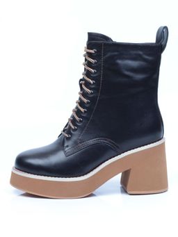 04-DMD-M7079 BLACK Ботинки зимние женские (натуральная кожа, натуральный мех) - No name фото 32