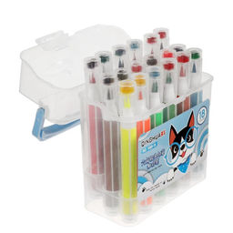 Фломастеры, 18 цветов, толстые, с печатью, вентилируемый колпачок, МИКС - Simaland фото 10